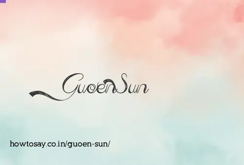 Guoen Sun