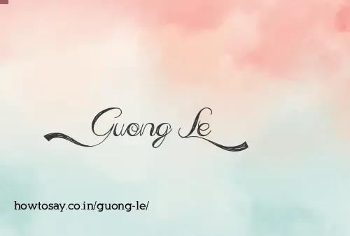 Guong Le