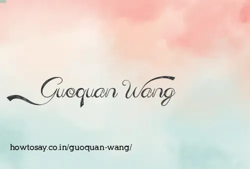 Guoquan Wang