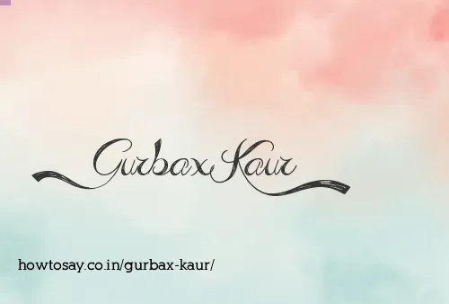 Gurbax Kaur