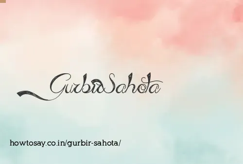 Gurbir Sahota