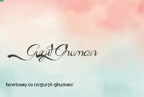 Gurjit Ghuman