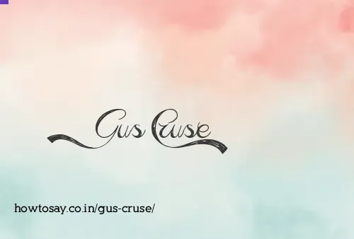 Gus Cruse