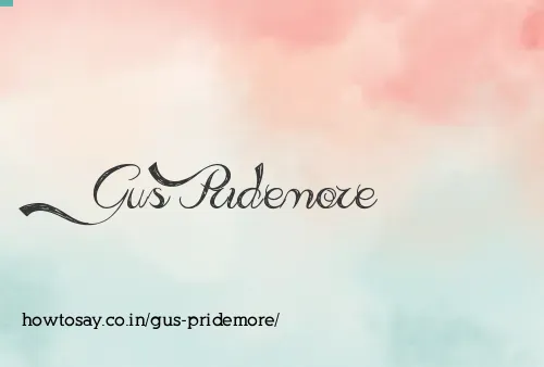 Gus Pridemore