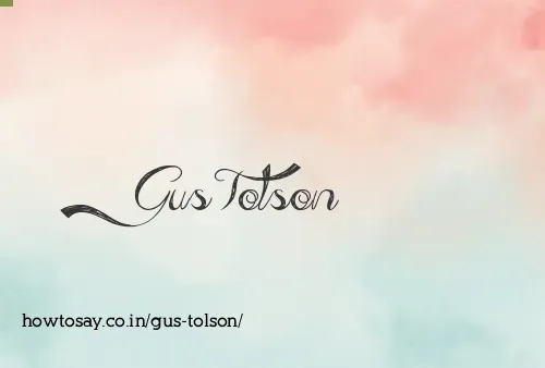 Gus Tolson