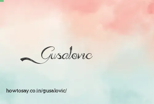 Gusalovic