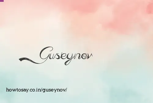 Guseynov