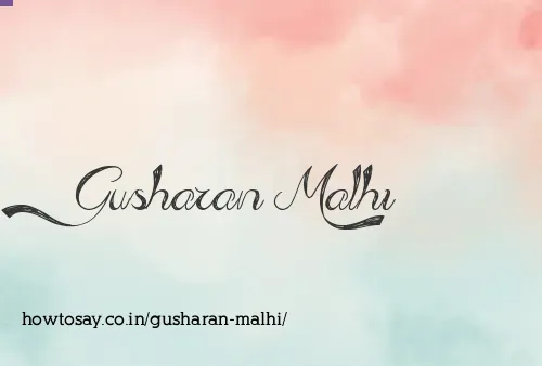 Gusharan Malhi