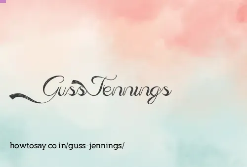 Guss Jennings