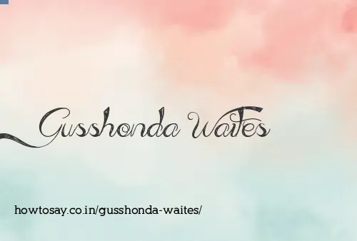 Gusshonda Waites