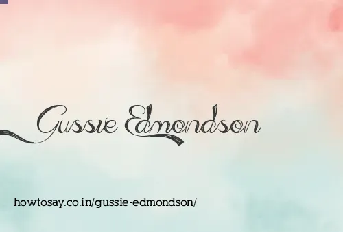 Gussie Edmondson