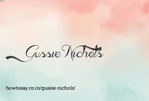 Gussie Nichols