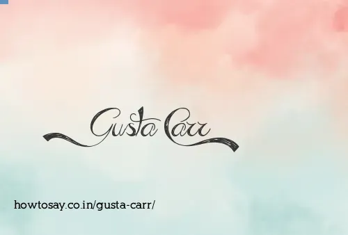 Gusta Carr