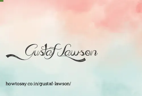 Gustaf Lawson