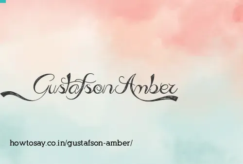 Gustafson Amber
