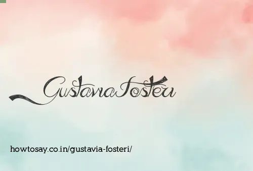 Gustavia Fosteri