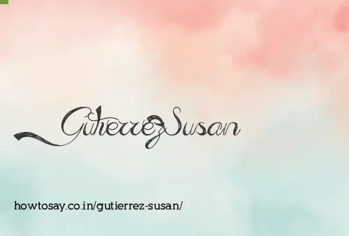 Gutierrez Susan