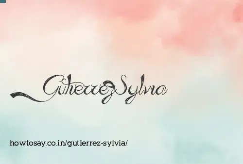 Gutierrez Sylvia