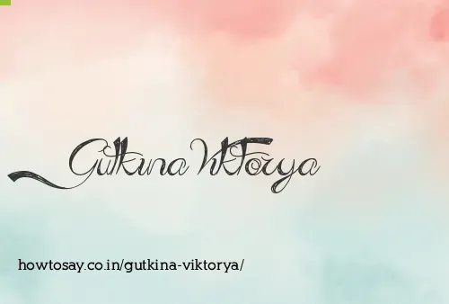 Gutkina Viktorya