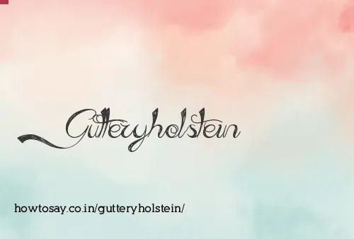 Gutteryholstein
