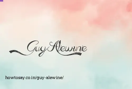 Guy Alewine