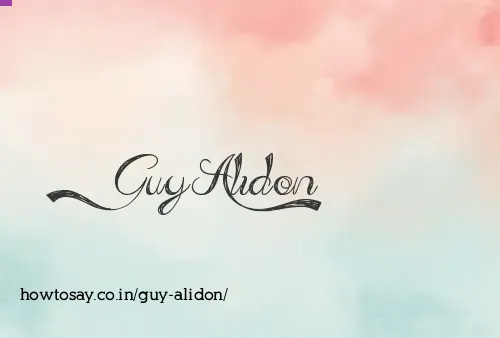 Guy Alidon