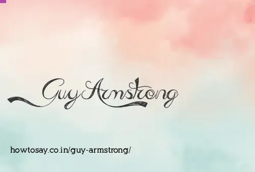Guy Armstrong