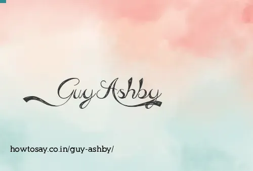 Guy Ashby