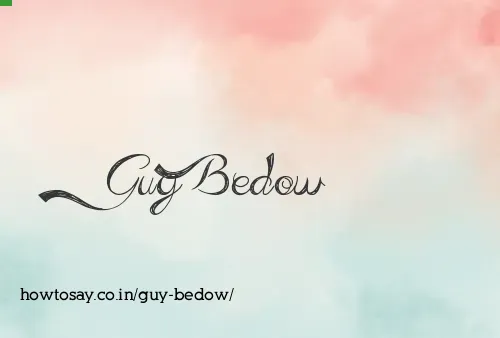 Guy Bedow