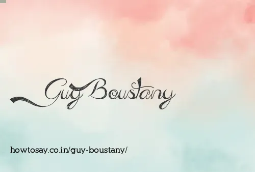 Guy Boustany