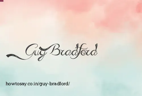 Guy Bradford