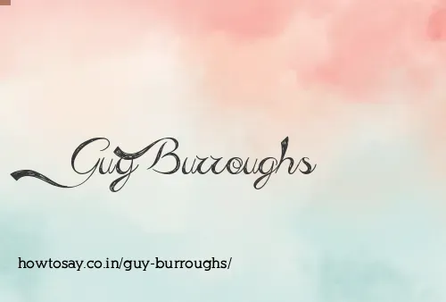 Guy Burroughs