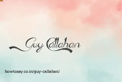 Guy Callahan