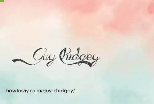 Guy Chidgey