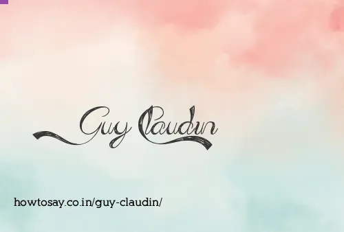 Guy Claudin