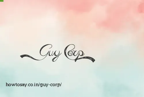 Guy Corp
