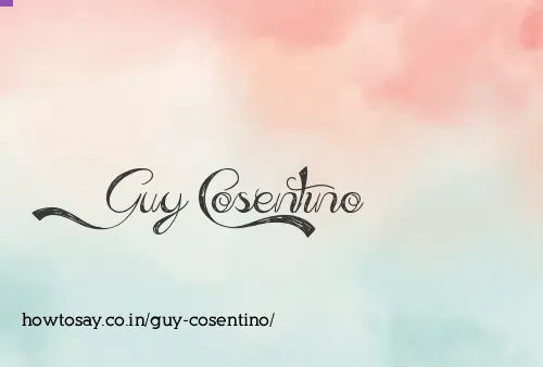 Guy Cosentino