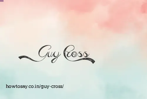 Guy Cross