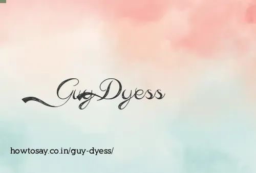 Guy Dyess