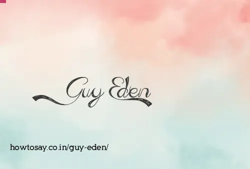 Guy Eden