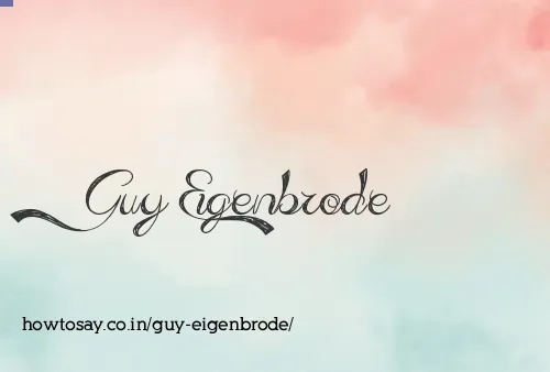 Guy Eigenbrode