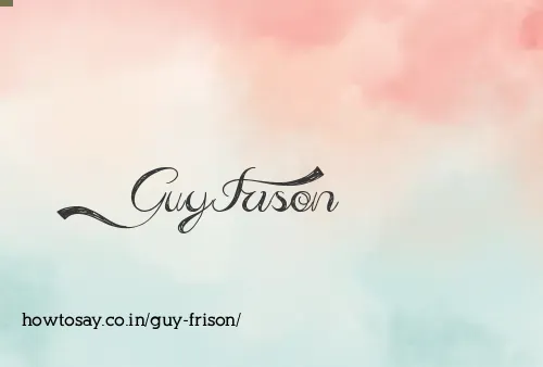 Guy Frison