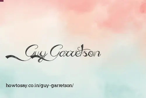 Guy Garretson