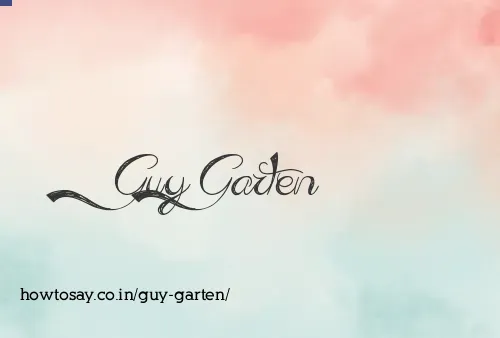 Guy Garten