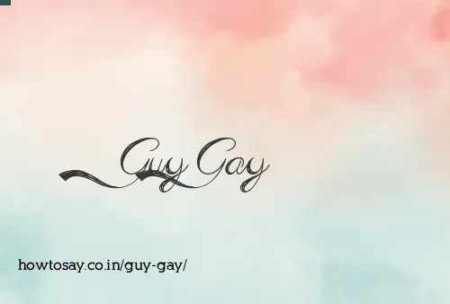 Guy Gay