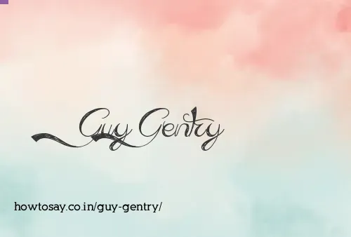 Guy Gentry