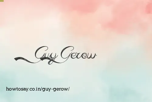 Guy Gerow