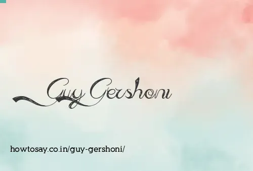 Guy Gershoni