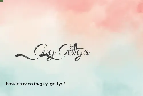 Guy Gettys