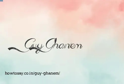 Guy Ghanem